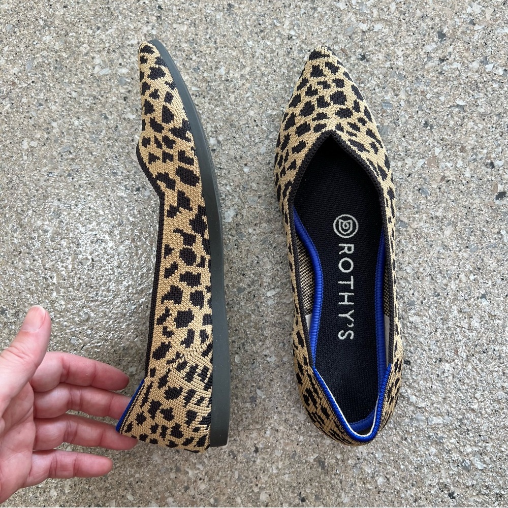 Rothy’s | The Point Leopard Print Pointed Flats - image 3